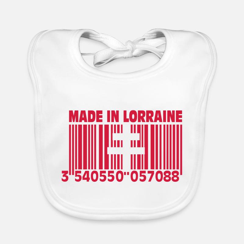 Made in Lorraine II Bavoir bio Bébé