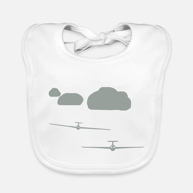 Equipe de 2 nuages route Bavoir bio Bébé