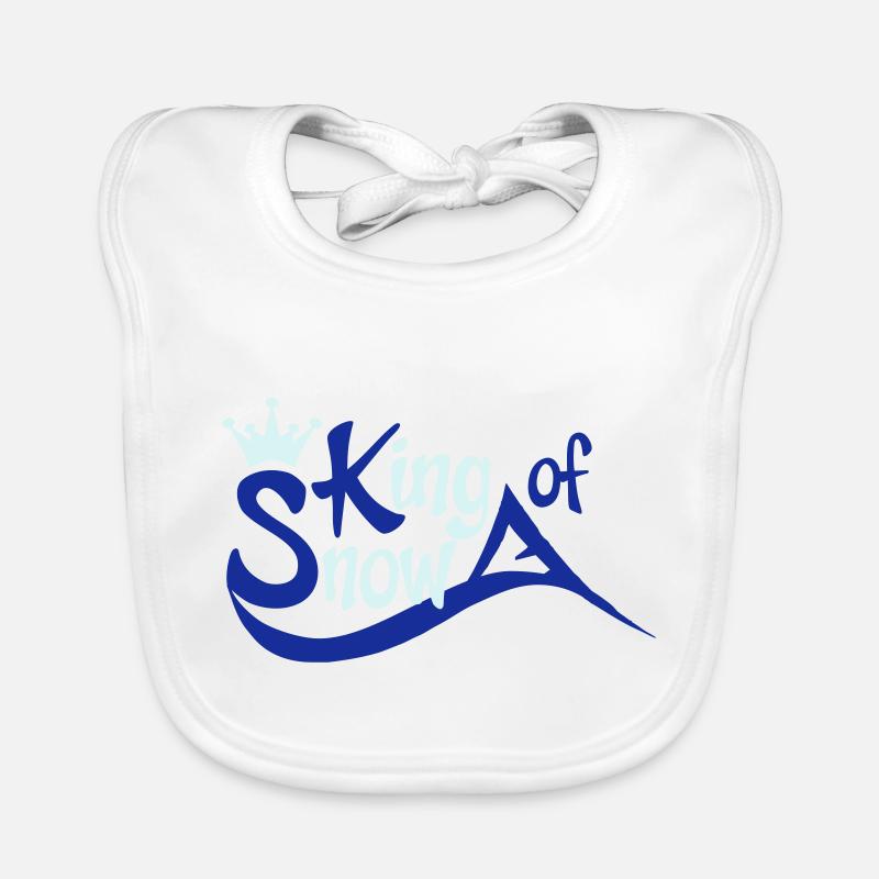 snowboarding Bavoir bio Bébé