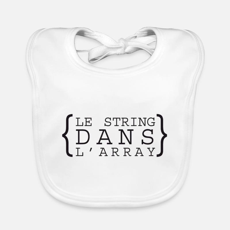 lestringdanslarray Bavoir bio Bébé