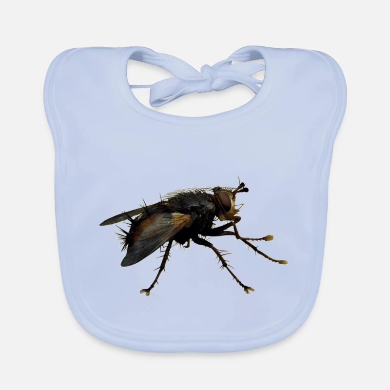 Alien alien beings, or just a fly? Organic Baby Bibs