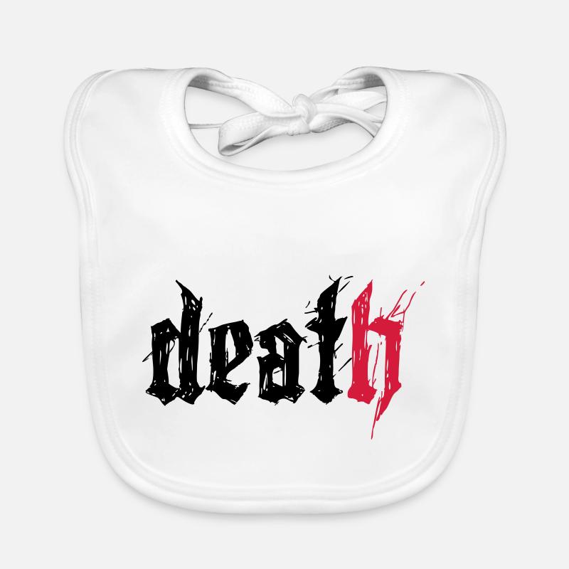 death Organic Baby Bibs