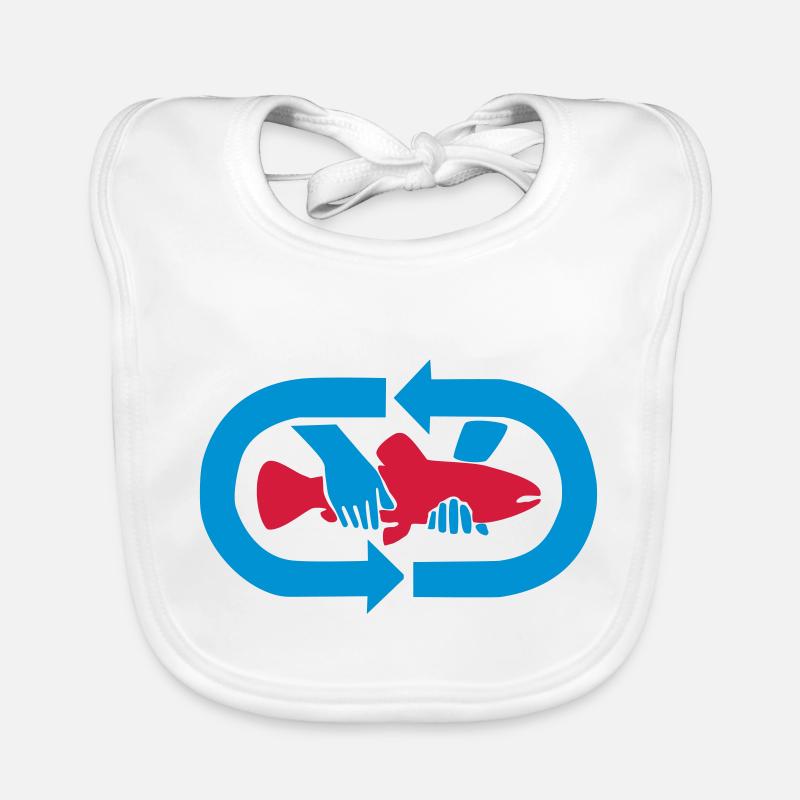 Catch & Release - Logo Baby Bio-Lätzchen