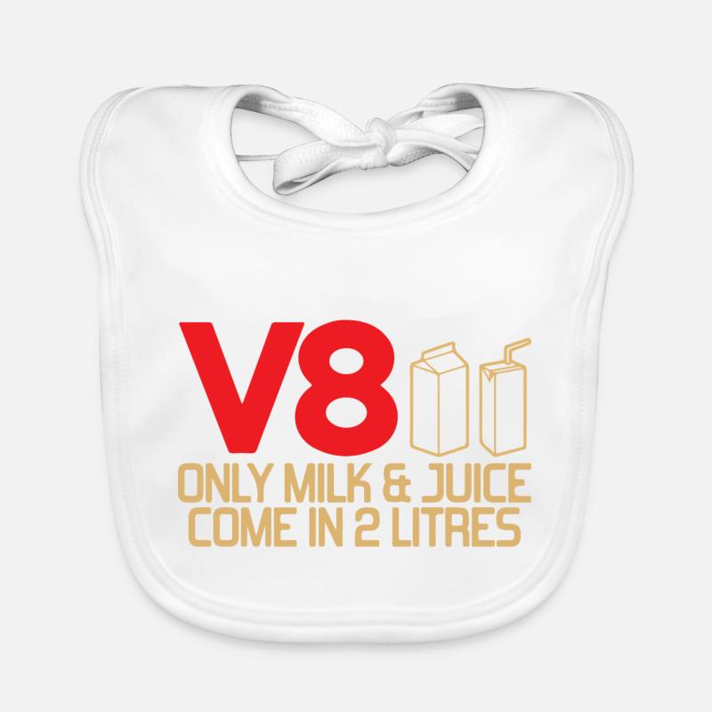 Motor race Organic Baby Bibs