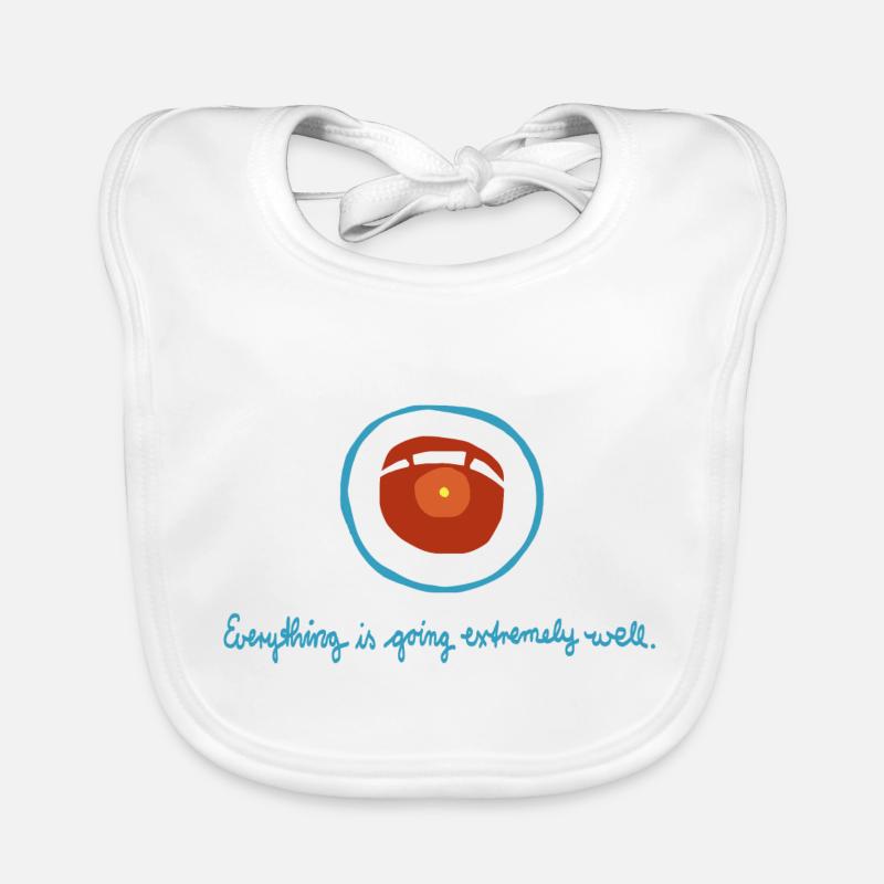 HAL Everything is going extremely well Baby Bio-Lätzchen