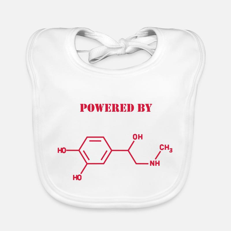 Powered by adrenaline Organic Baby Bibs