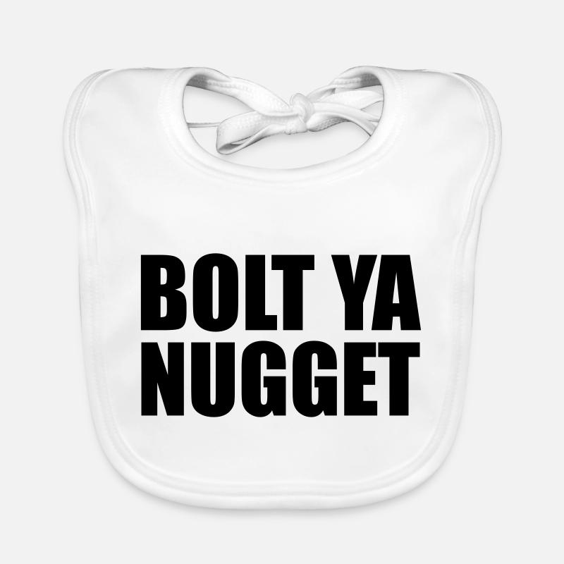 Bolt Ya Nugget Baby Bio-Lätzchen