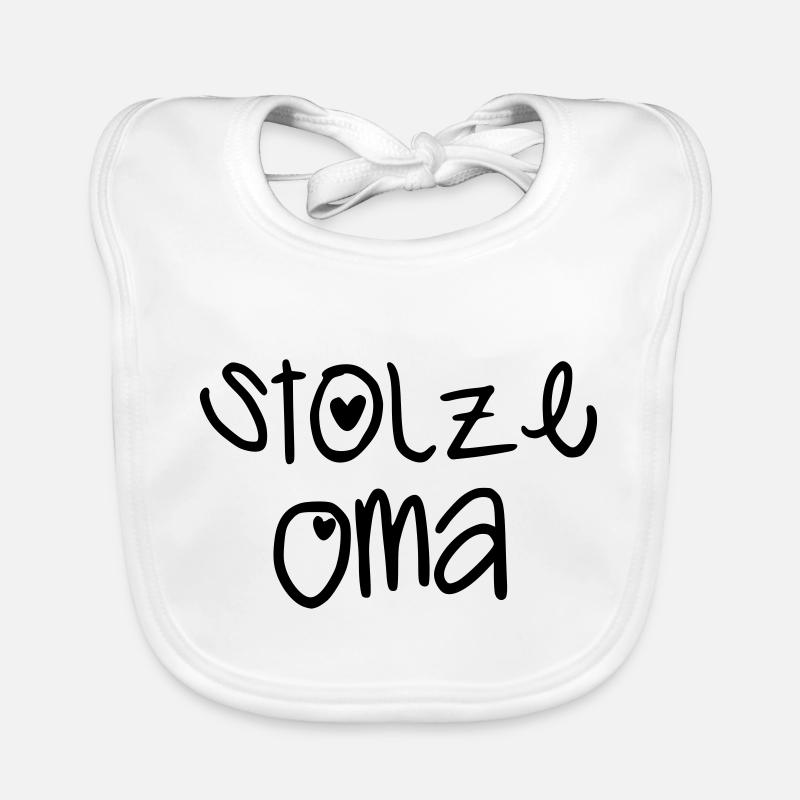 Stolze Oma Baby Bio-Lätzchen