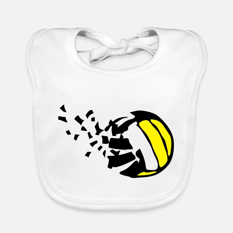 Explosion Volleyball Destructurer destructi Baby Bio-Lätzchen