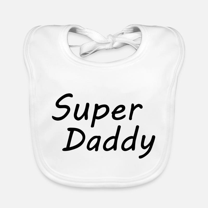 Super Daddy Bavoir bio Bébé
