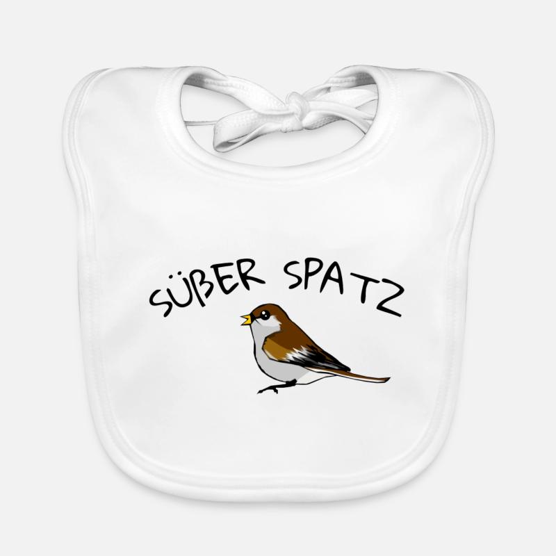 Süßer Spatz Baby Bio-Lätzchen