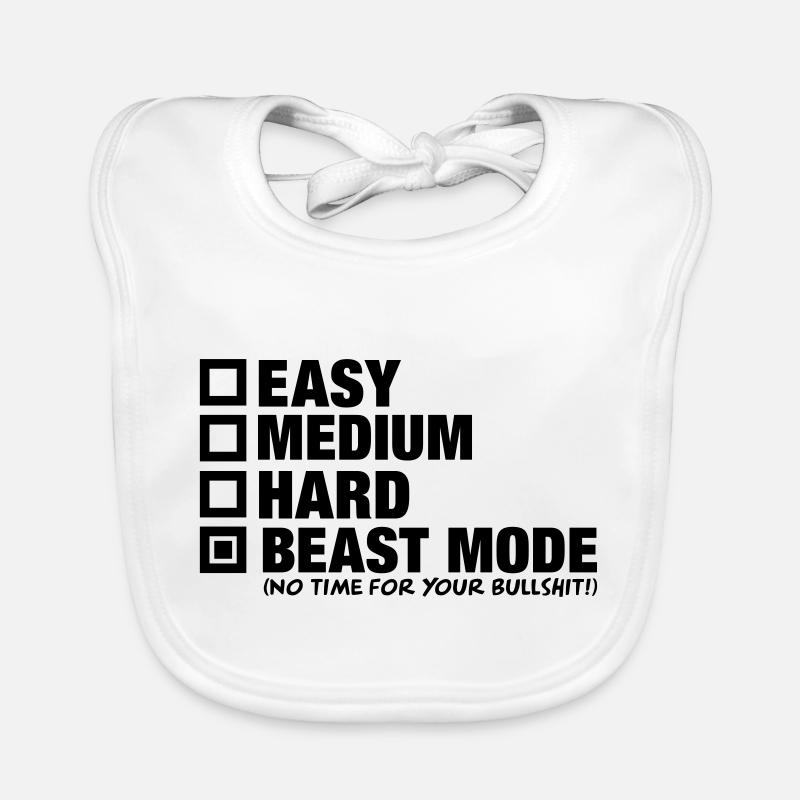 easy_medium_hard_beast_mode_f1 Baby Bio-Lätzchen