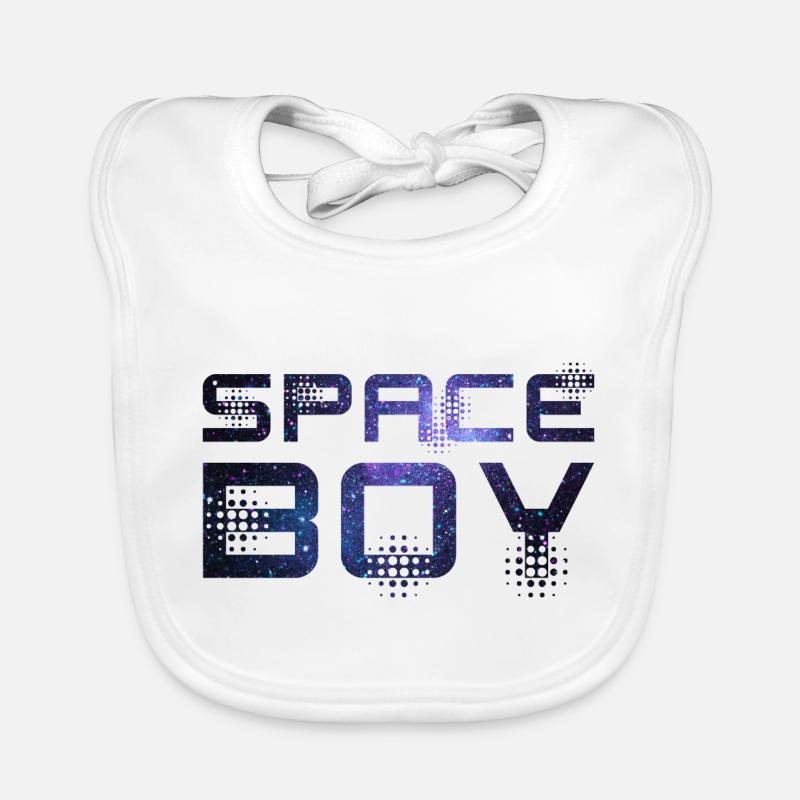 Space Boy Bavoir bio Bébé