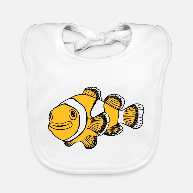 Clownfisch Baby Bio-Lätzchen