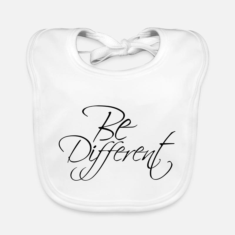 Texte être différent Soyez vous concevez Bavoir bio Bébé