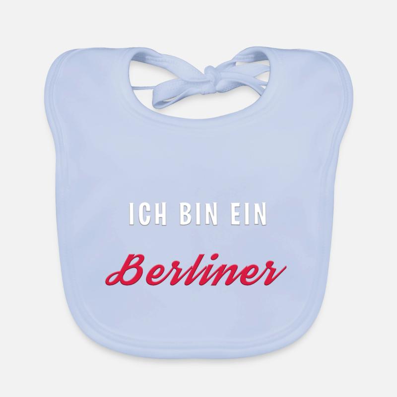 Je suis un Berlin Bavoir bio Bébé