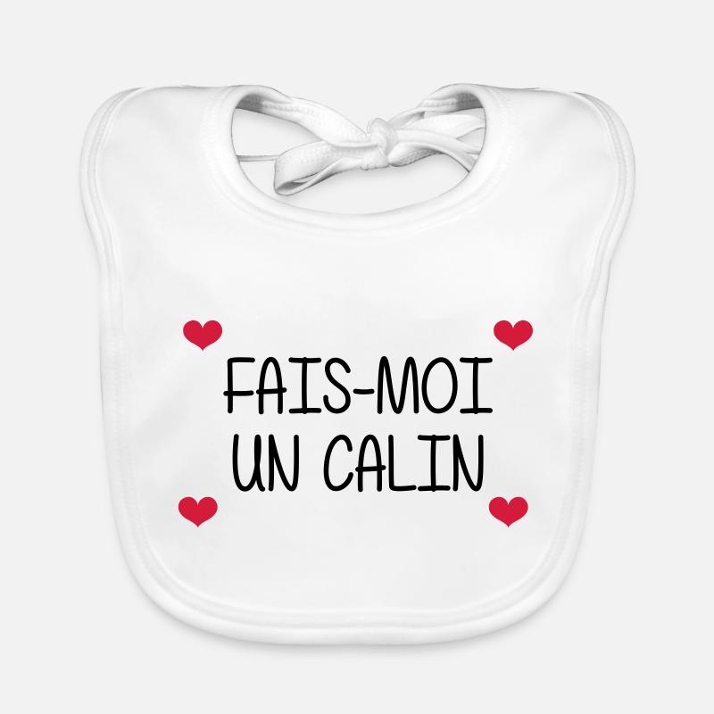 Fais-moi un calin Bavoir bio Bébé