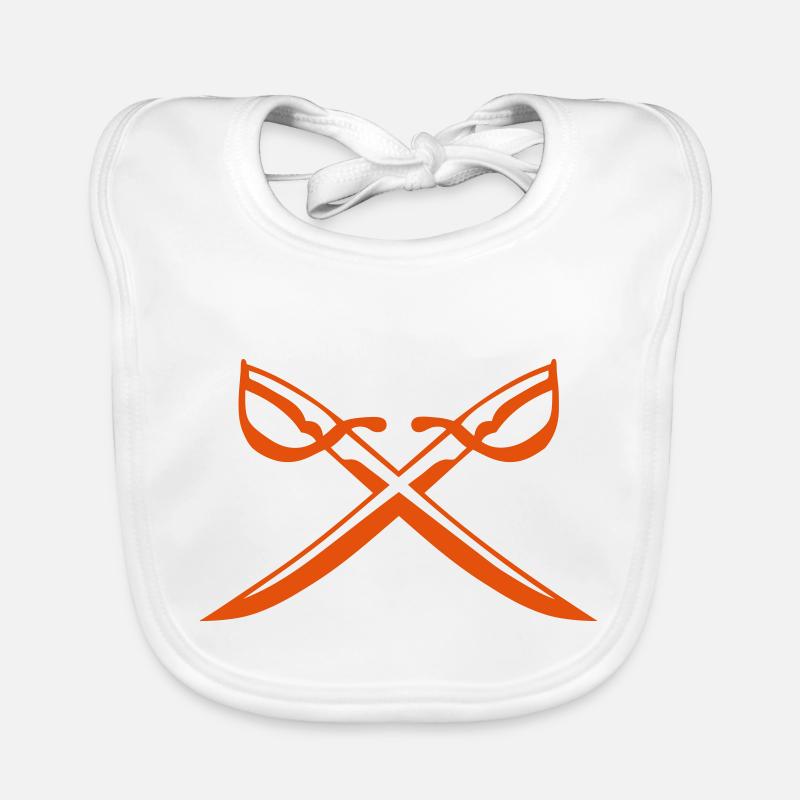 epee sabre croise 24062 Bavoir bio Bébé