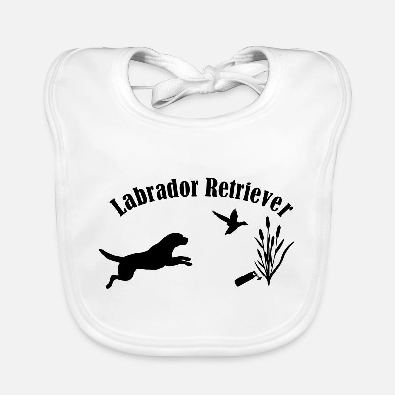 Labrador Retriever Baby Bio-Lätzchen