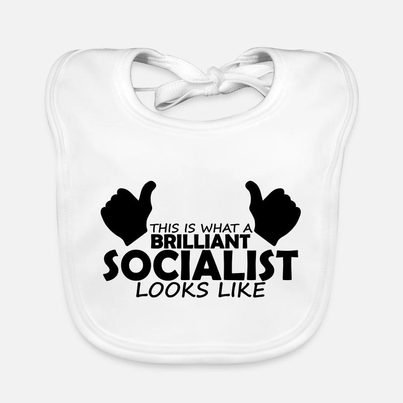 brilliant socialist Organic Baby Bibs