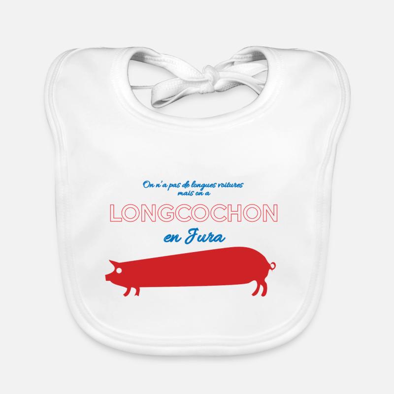 Franche Comté Longcochon Jura II Bavoir bio Bébé