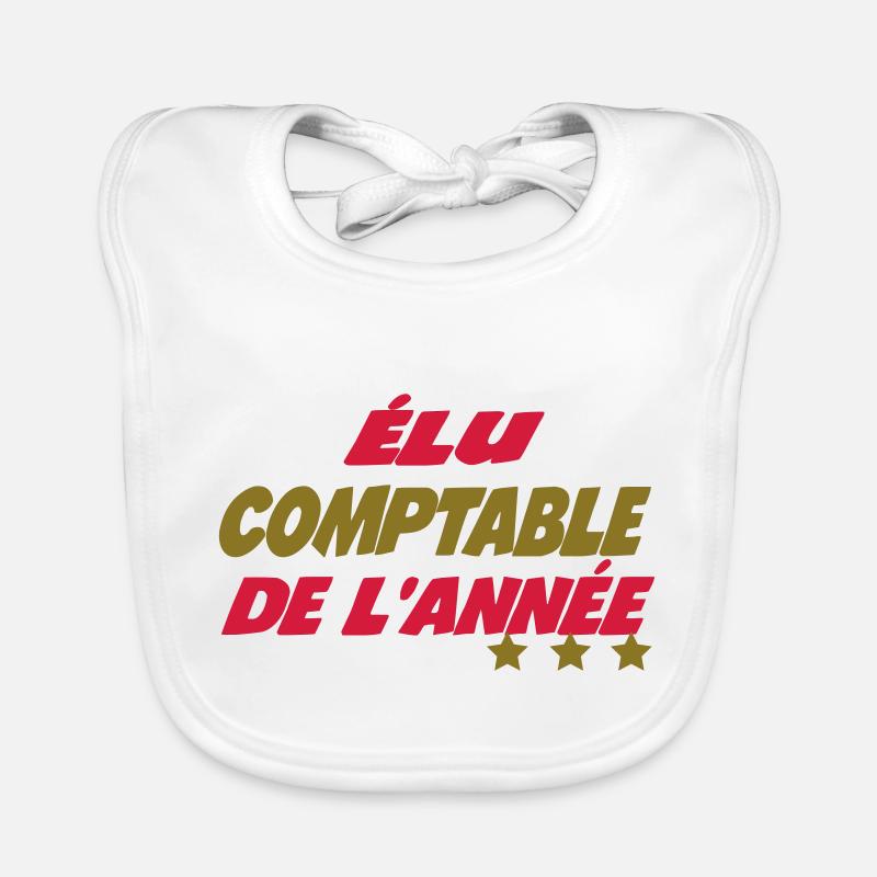 Elu comptable de l'année Baby Bio-Lätzchen