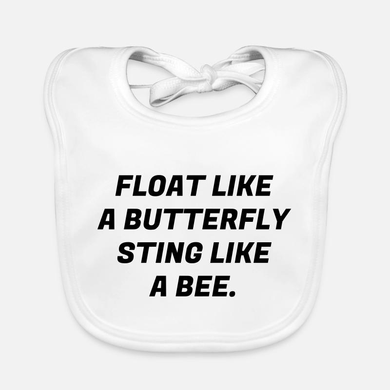 Boxing - Boxer - Boxe - Boxen - Ali - Fighter Organic Baby Bibs