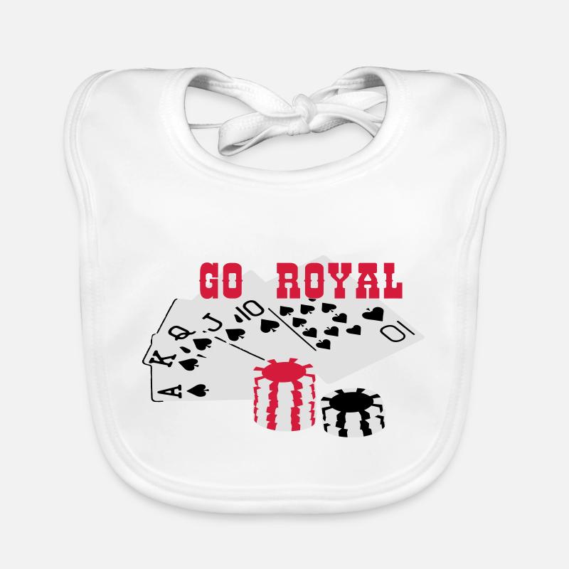 Royal Flush GO ROYAL Baby Bio-Lätzchen