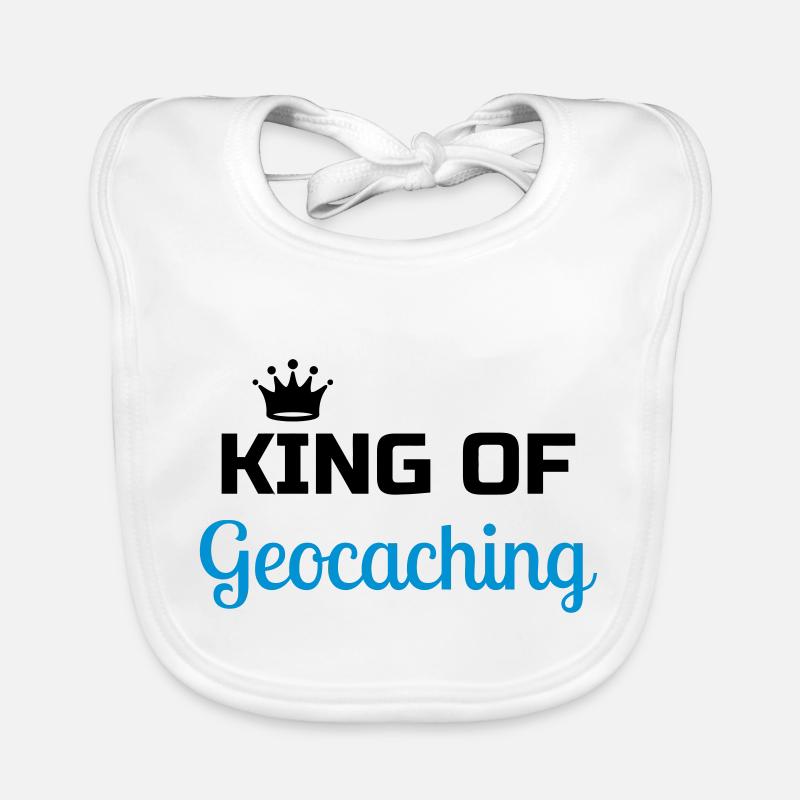 Geocaching / Geocacher / Compass / GPS Organic Baby Bibs