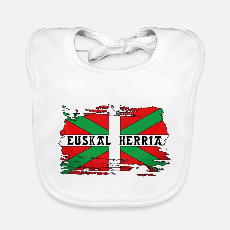 Euskal Herria - Pays Basque 83 Bavoir bio Bébé