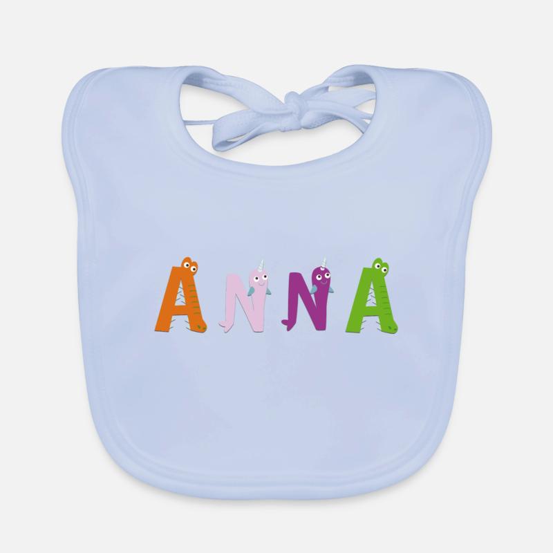 Anna Organic Baby Bibs