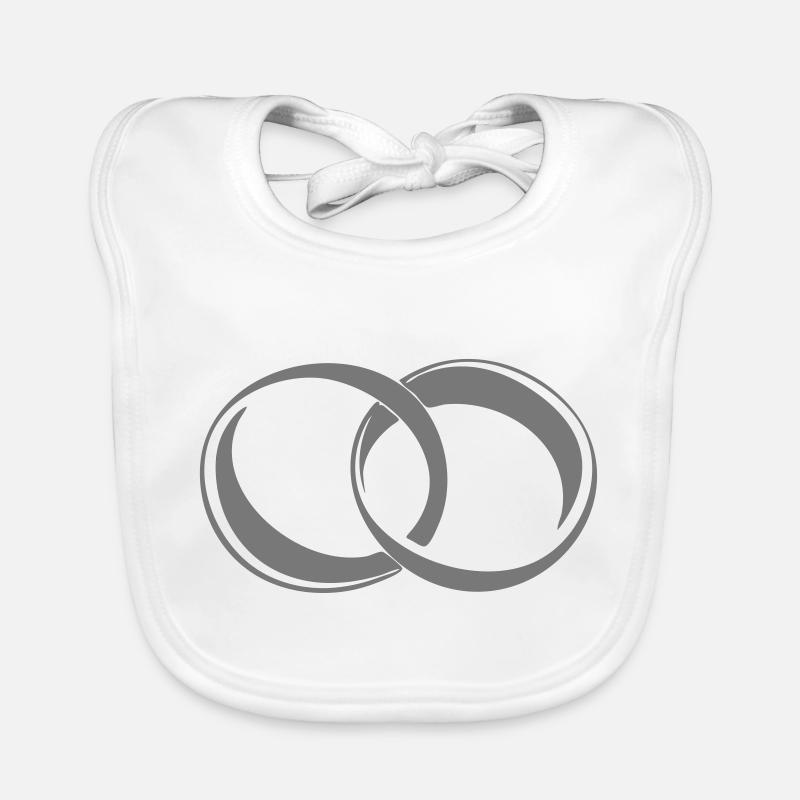 Eheringe Baby Bio-Lätzchen