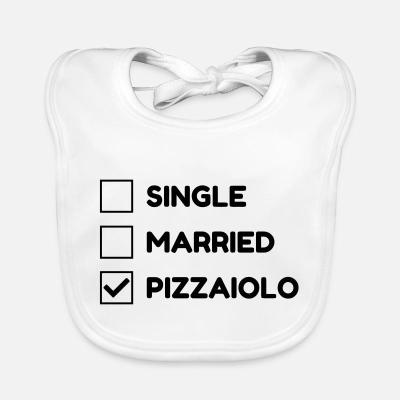 Pizza / Pizzaiolo / Pizza Chef / Pizzachef Organic Baby Bibs