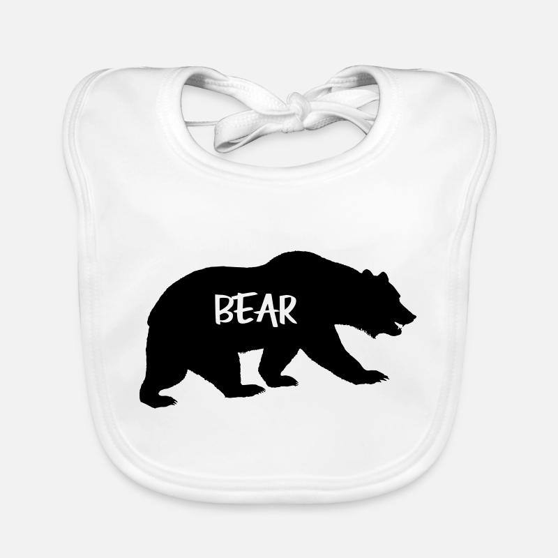 Bear Organic Baby Bibs