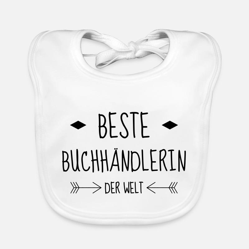 libraire / librairie / livre / lecture Bavoir bio Bébé