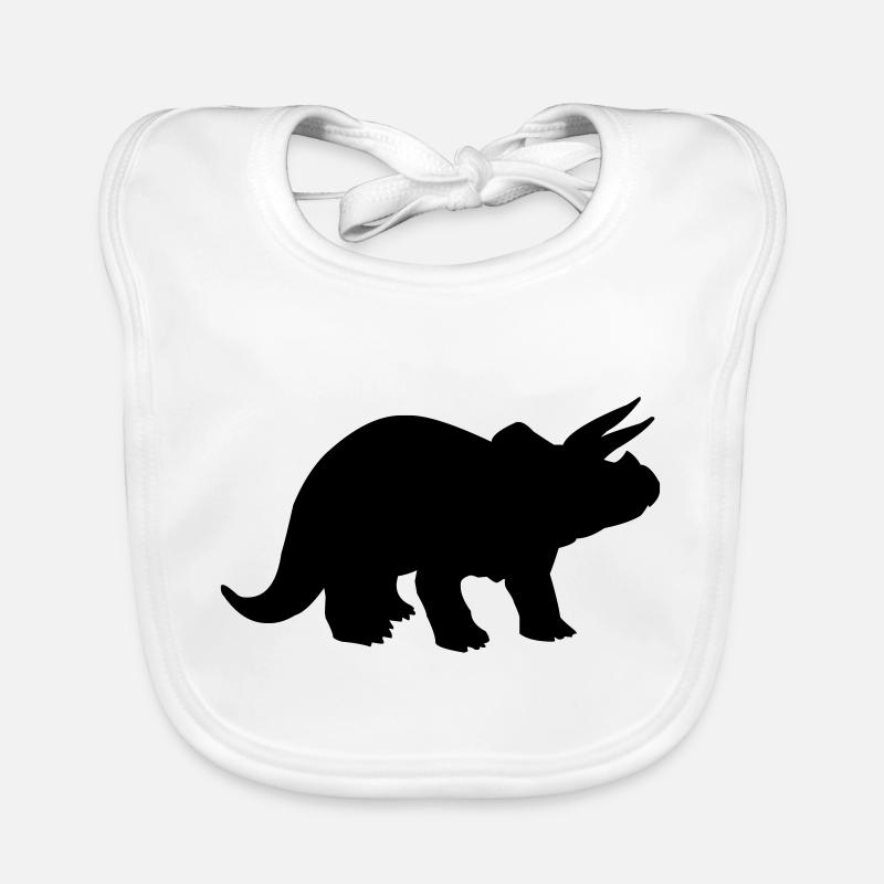 triceratops Baby Bio-Lätzchen