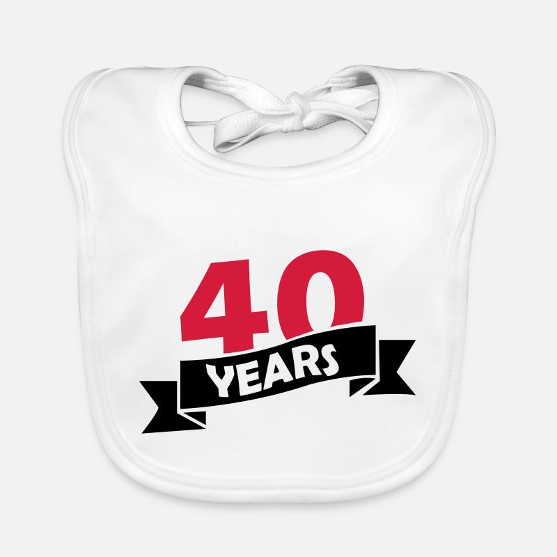 40_years Baby Bio-Lätzchen