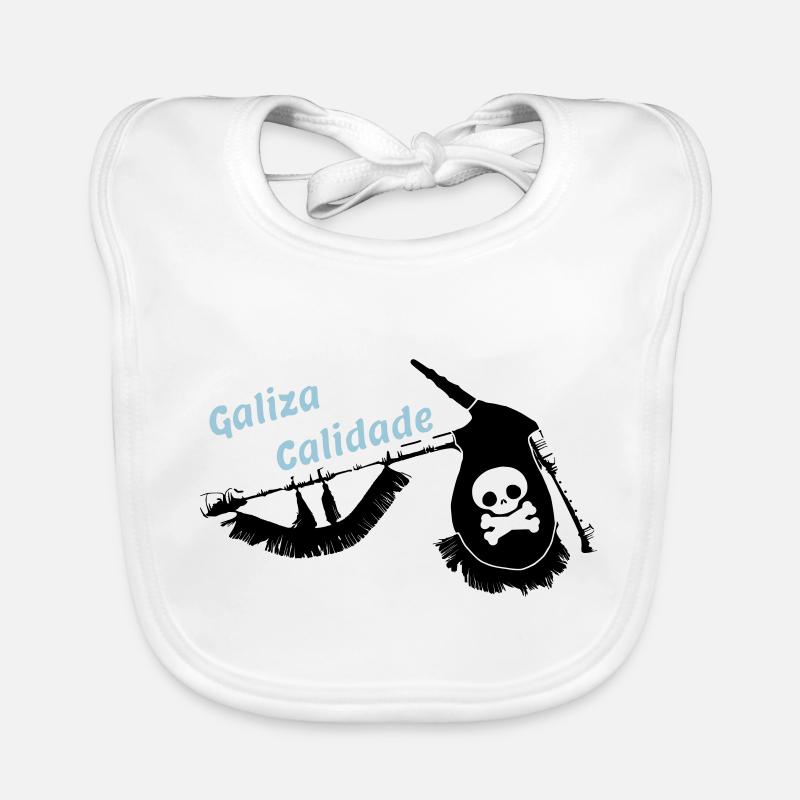 Galiza Calidade ((anpassbare Farben) Baby Bio-Lätzchen