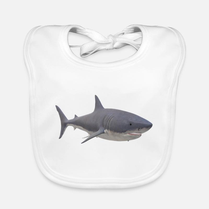Requin Bavoir bio Bébé