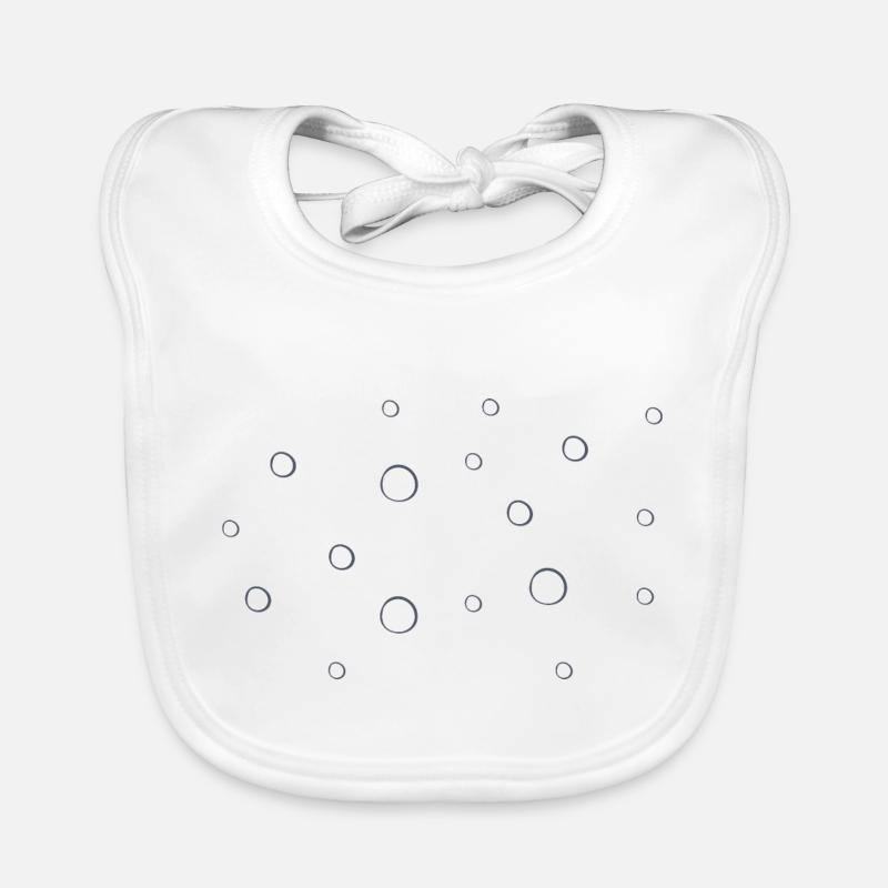 Schnee Baby Bio-Lätzchen