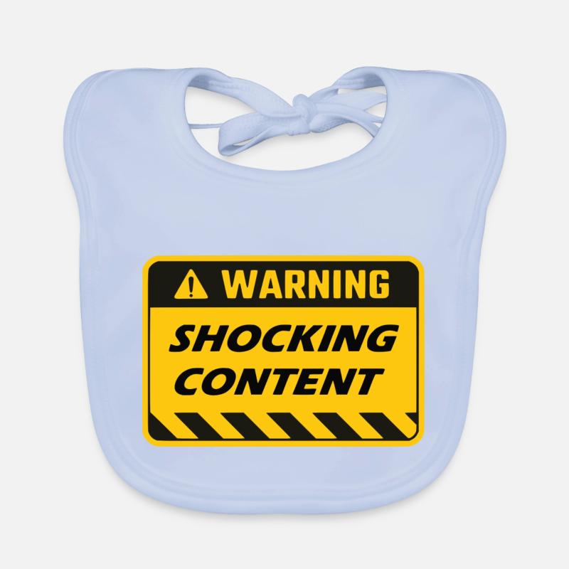 ATTENTION Bavoir bio Bébé