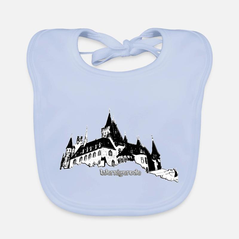 Schloss Wernigerode Baby Bio-Lätzchen
