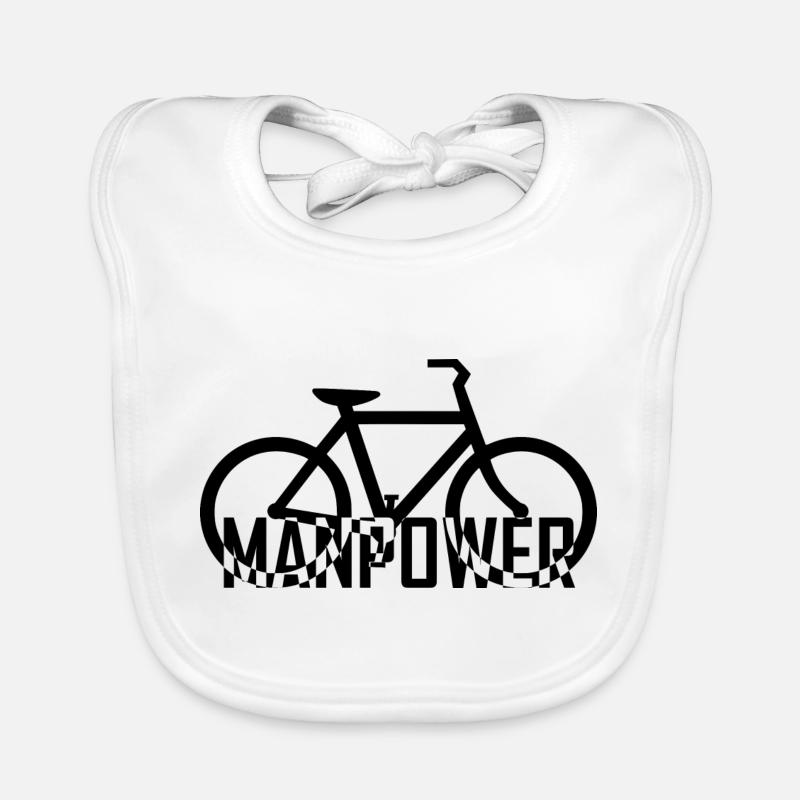 Bicycle manpower Organic Baby Bibs