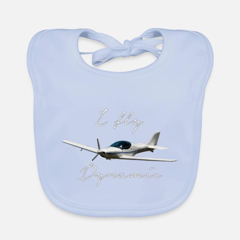 I fly Dynamic WT9 microlight Organic Baby Bibs