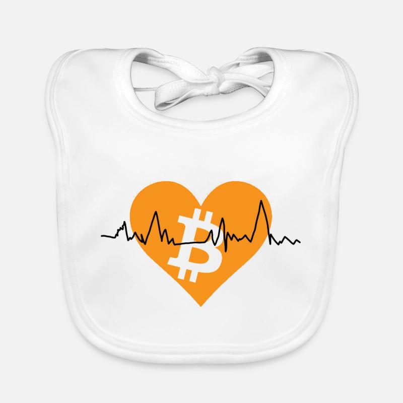 Bitcoin pulse Organic Baby Bibs