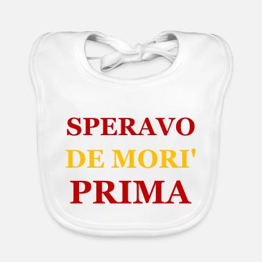 SPERAVO DE MORI PRIMA Bavaglino ecologico per neonato