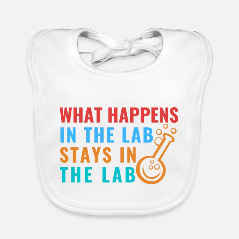 WAS IM LABOR PASSIERT, BLEIBT IM LABOR - LABTECH Baby Bio-Lätzchen