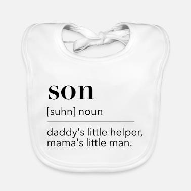 figlio Bavaglino ecologico per neonato