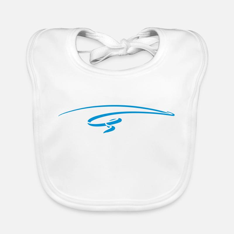 Text Dekoration - Underline Baby Bio-Lätzchen