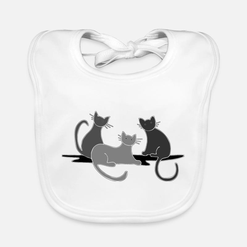 Katzen Baby Bio-Lätzchen